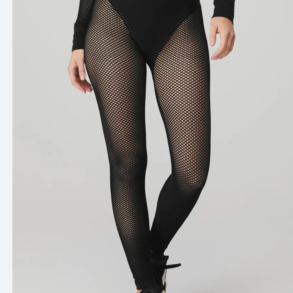 Alo Seamless Open Air Fishnet Leggings